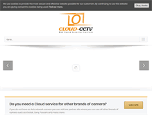 Tablet Screenshot of cloud-cctv.com